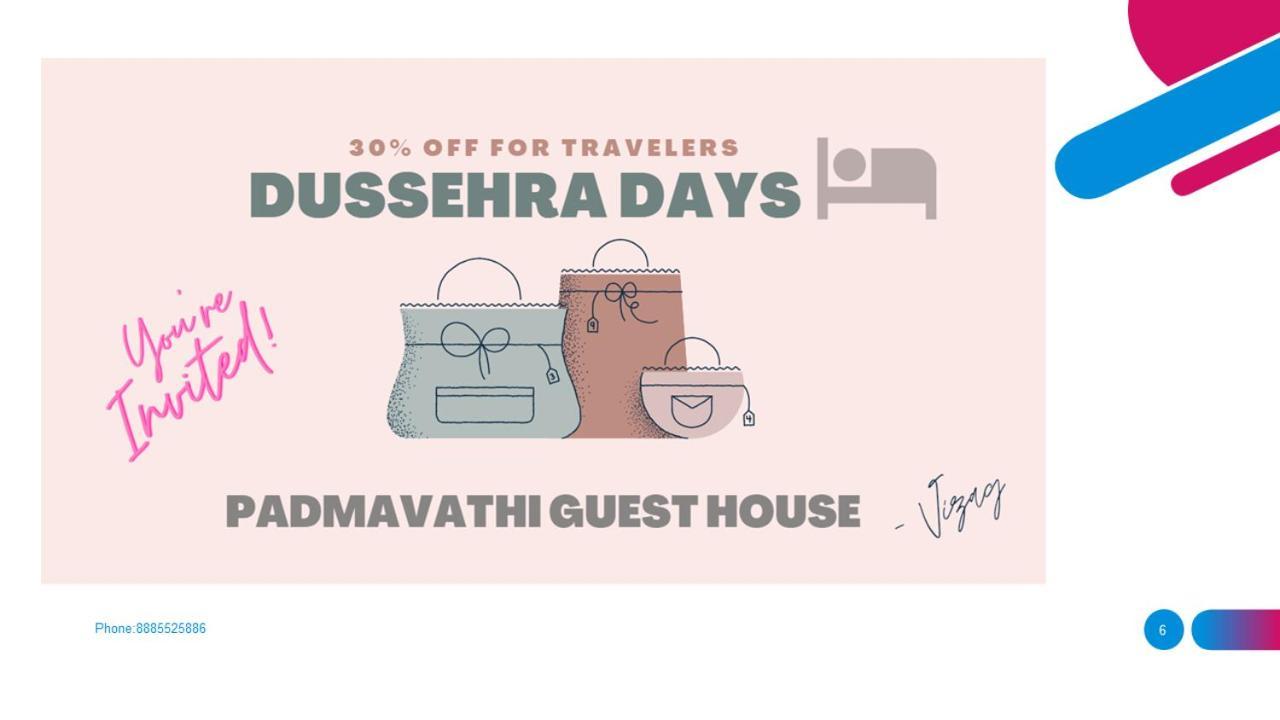 Padmavathi Family Guest House Visakhapatnam Esterno foto